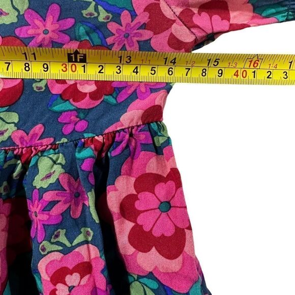 Girls Matilda Jane Moments with you Poinsettia Top size 8 Boho Peasant Shirt - Picture 6 of 8